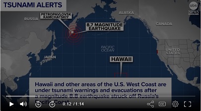 TSUNAMI ALERTS