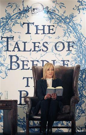 J.K. Rowling reads from her new book 'The Tales of Beedle the ...