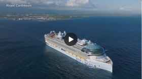 Worlds largest cruise ship sets sail