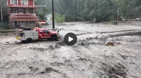  Heavy rains trigger flash floods and mudslides out West