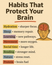 Habits that protect your brain
