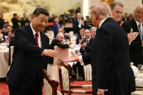 Trump and Xi end 2nd round of talks in high-stakes summit
